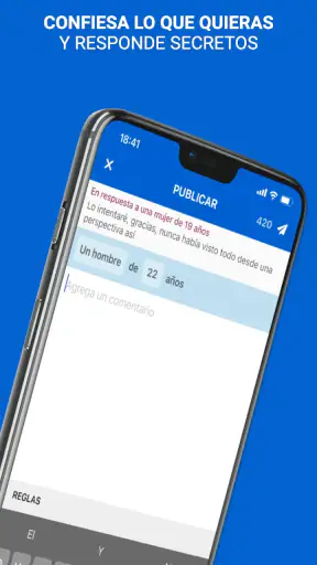 TuSecreto: Red Social Anónima screenshot