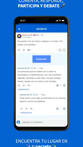 TuSecreto: Red Social Anónima screenshot