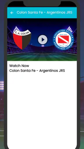 tv argentina en vivo futbol screenshot