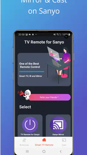TV Remote For Sanyo screenshot