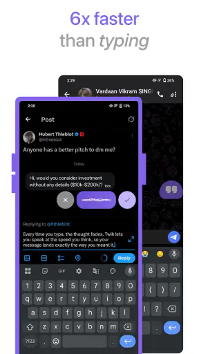 Twik - AI Voice to Text screenshot