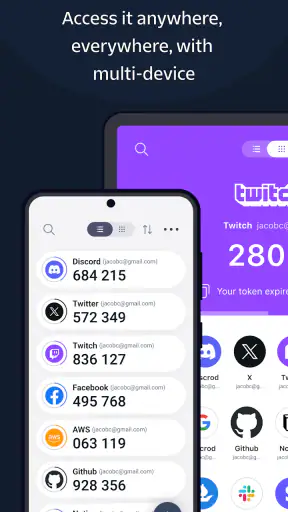 Twilio Authy Authenticator screenshot