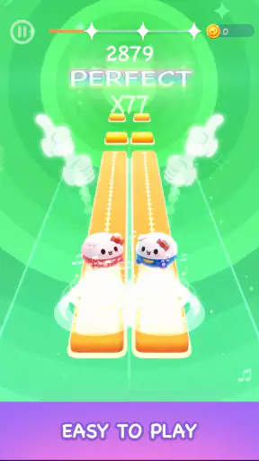 Two Cats - Dancing Music Games screenshot