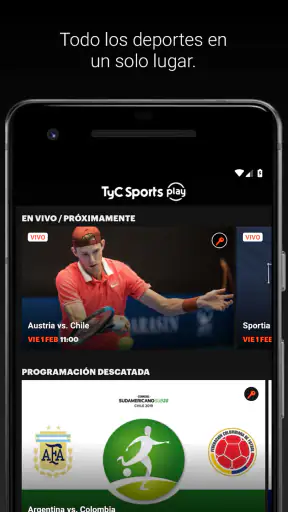 TyC Sports Play screenshot