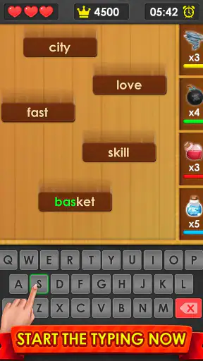 Typing Master Word Typing Game screenshot