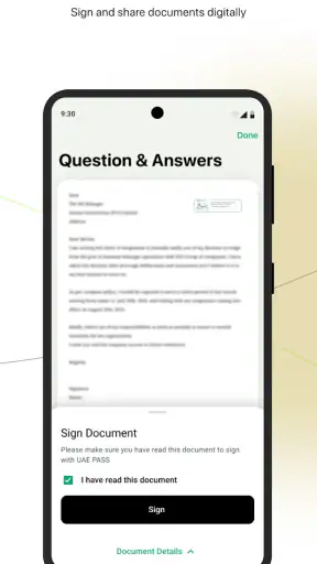UAE PASS screenshot