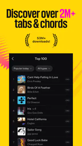 Ultimate Guitar: Chords & Tabs screenshot