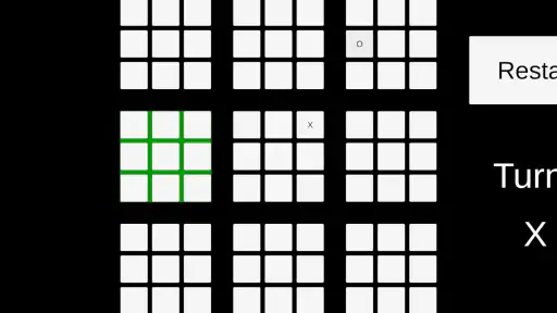 Ultimate Tic Tac Toe screenshot