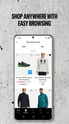 Under Armour ME - Shop Online screenshot