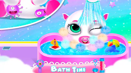 Unicorn newborn babysitter screenshot