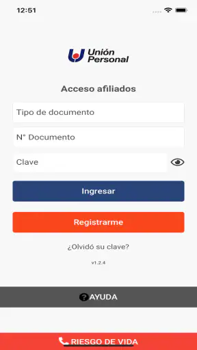 Union personal screenshot