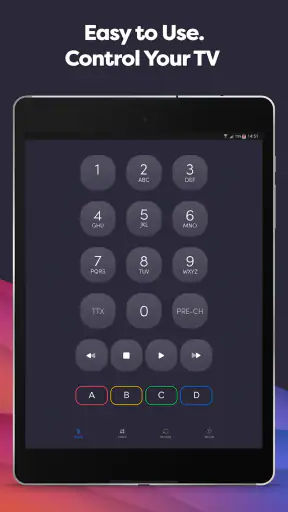 Universal TV Remote Control screenshot
