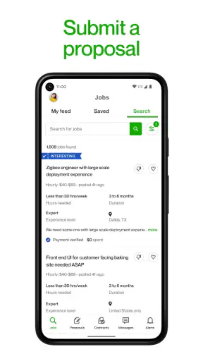 Upwork for Freelancers screenshot