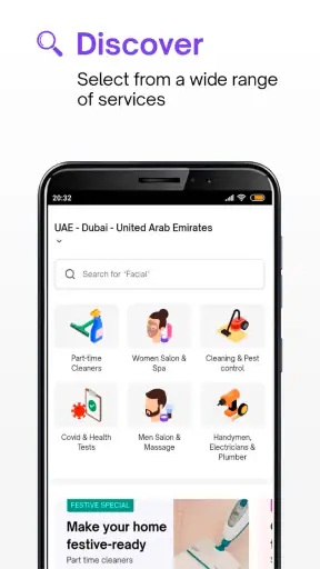 Urban Company (Prev UrbanClap) screenshot