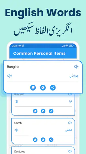 Urdu to English Translator App screenshot