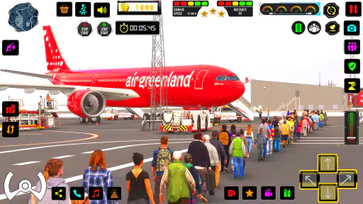 US Pilot Simulator Games 3d screenshot