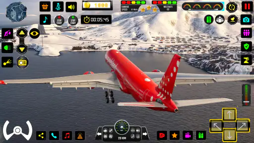 US Pilot Simulator Games 3d screenshot