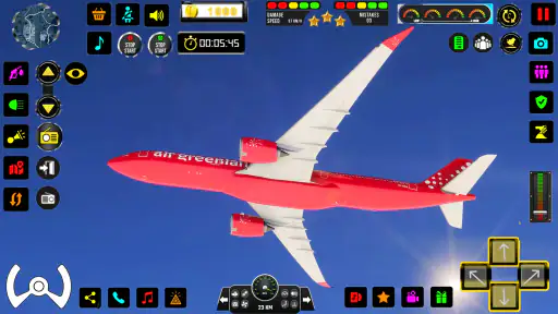 US Pilot Simulator Games 3d screenshot