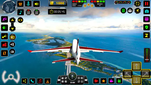 US Pilot Simulator Games 3d screenshot