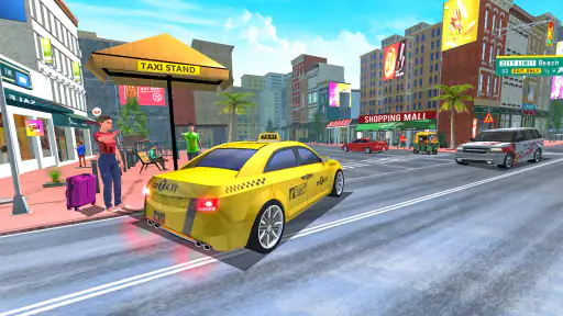 US Taxi Car Parking Simulator screenshot