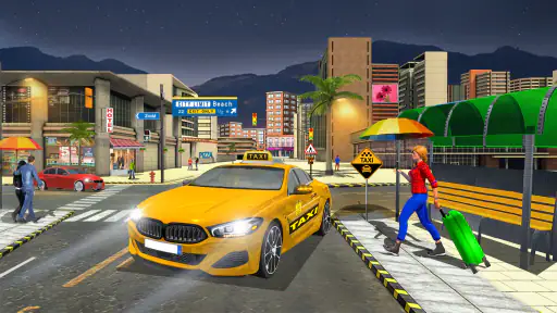 US Taxi Car Parking Simulator screenshot
