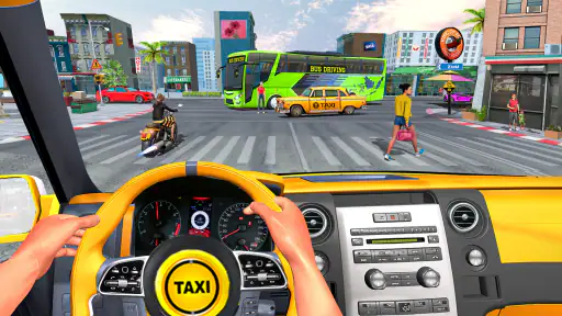 US Taxi Car Parking Simulator screenshot