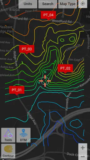 UTM Geo Map screenshot