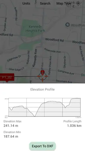 UTM Geo Map screenshot