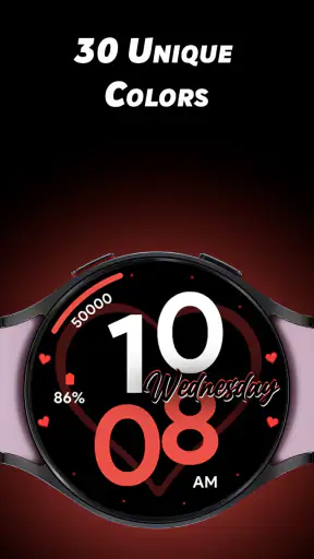 Valentine Dial - Watch face screenshot