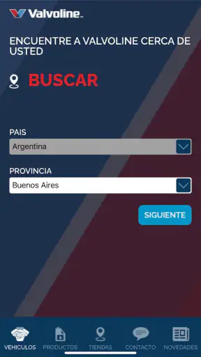 Valvoline Argentina screenshot