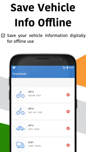Vehicle Information App screenshot