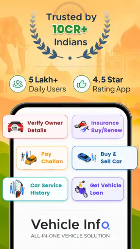 Vehicleinfo - RTO Information screenshot