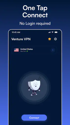Venture VPN - سريع وآمن وسهل screenshot