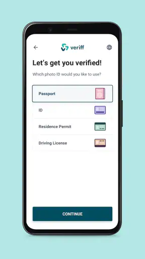 Veriff screenshot