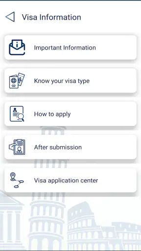 VFS Global screenshot
