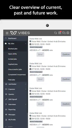 Vibes Staffing screenshot