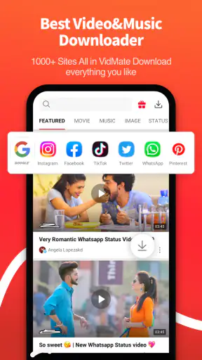 Vid-matè تحميل الفيديوهات HD screenshot