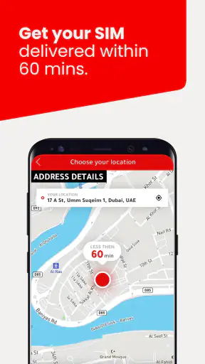 Virgin Mobile UAE screenshot