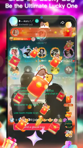 ViYa - غرفة دردشة صوتية جماعية screenshot
