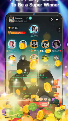 ViYa - غرفة دردشة صوتية جماعية screenshot