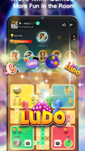 ViYa - غرفة دردشة صوتية جماعية screenshot