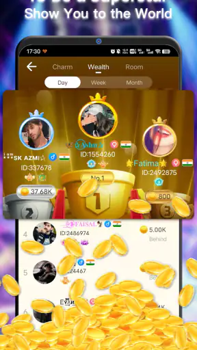 ViYa - غرفة دردشة صوتية جماعية screenshot