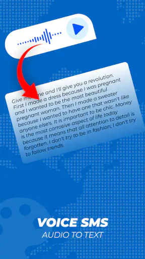 Voice SMS, Type SMS by Voice screenshot