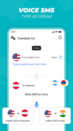 Voice SMS, Type SMS by Voice screenshot
