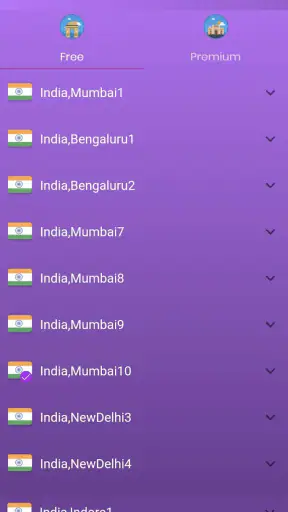 VPN INDIA - Unblock Proxy VPN screenshot