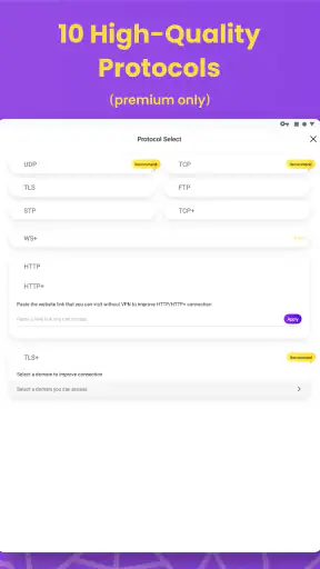 VPN PotatoVPN - WiFi Proxy screenshot