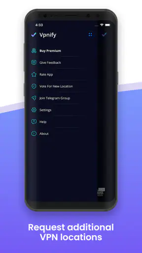 VPN غير محدود من vpnify screenshot