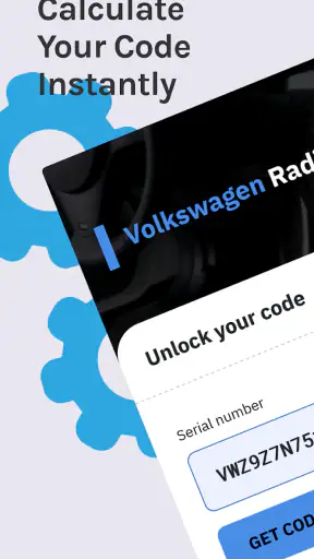 VW Radio Code Generator screenshot