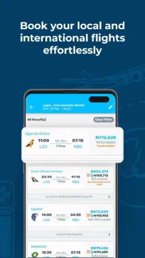 Wakanow: Flights, Hotels, Cars screenshot