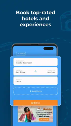 Wakanow: Flights, Hotels, Cars screenshot